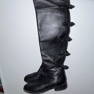 Valentino bow over the knee boots
